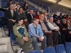 The Fans: Peter, Brad Barber, Beuses, Browns; Allens, Barbers, Sis. Anderson