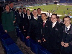 At the Sea Devils Game 15 April- S.Allen, Pr.Barber, Elders Groom, S.Taylor, Brandenburg, Young, Kulterer,  Durand, Dzierzon, Megner