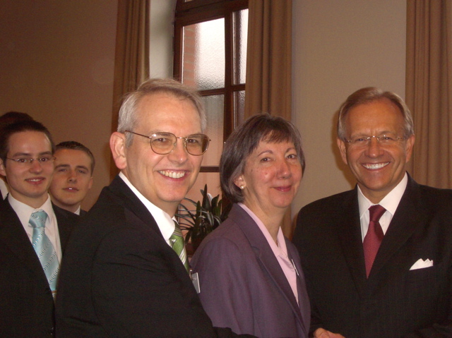 Elder and Sister Allen with Elder Zwick, Elders Dzierzon and Megner