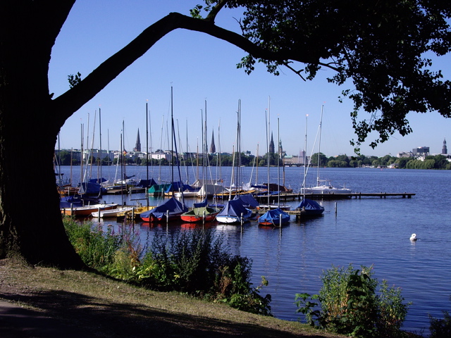 Hamburg: Aussen Alster