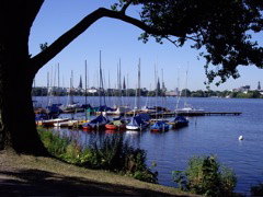 Hamburg: Aussen Alster