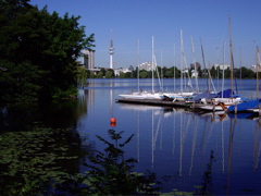 Hamburg: Aussen Alster