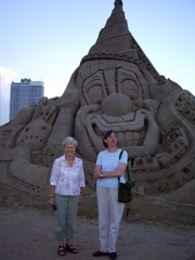 Sand World at Travemunde with Miriam deSchweinitz