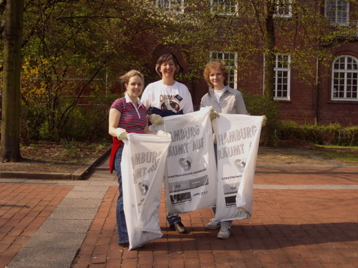 Hamburg Spring cleanup