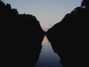 Sunsent on The Eilbek Canal