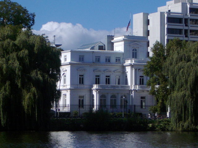American Consulate on the  Aussen Alster