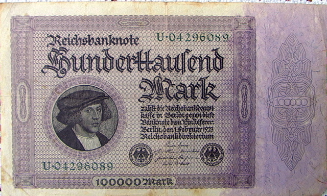 100,000 Marks of 1923