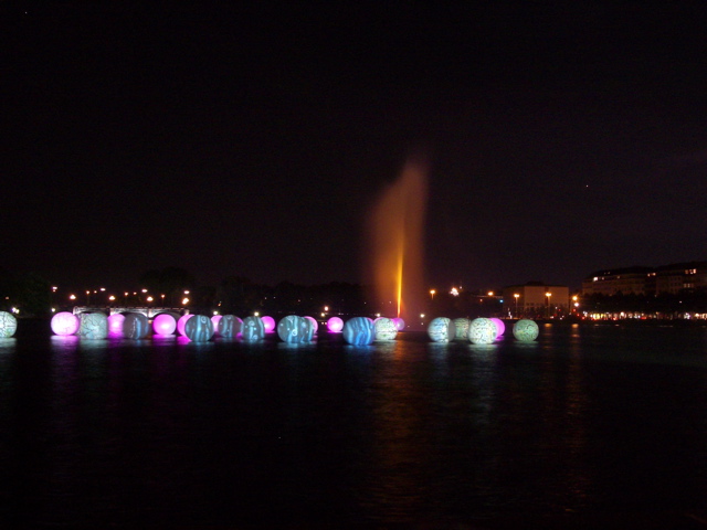 Binnenalster-Leuchtung