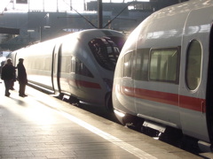The German ICE Supertrain